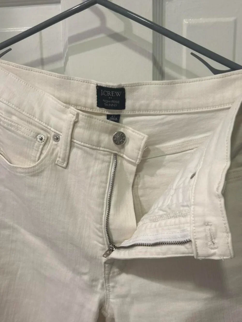 J.Crew Women's White Jeans
